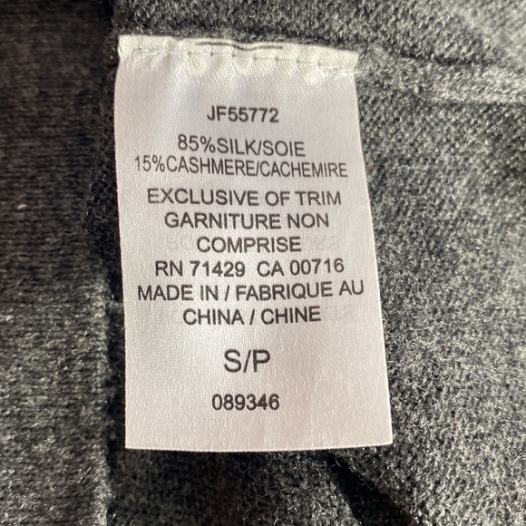 Jax essentials sweater in size small made with silk and cashmere blend. - Picture 5 of 7